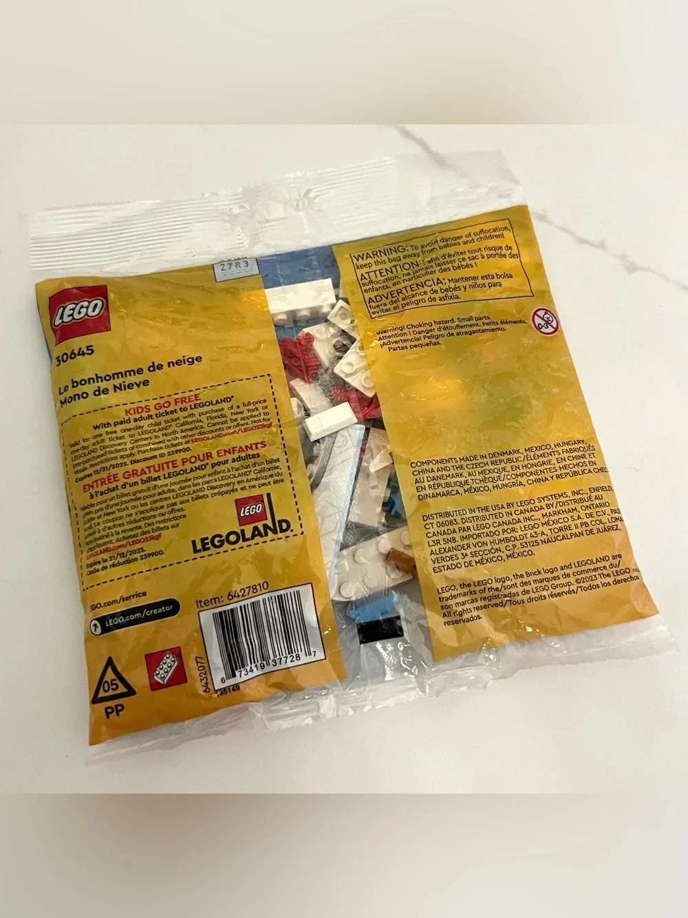 LEGO Creator Snowman (30645) NEW